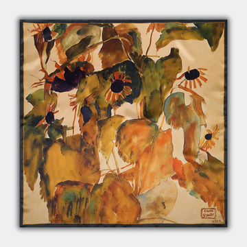 Egon Schiele - Saulėgrąžos
