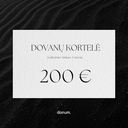 Dovanų kortelė - Fizinė