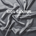 Šilkinis pagalvės užvalkalas