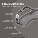 Šilkinė miego kaukė