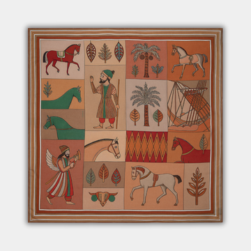 Kašmyro ir šilko skara NO.02 | 129x129