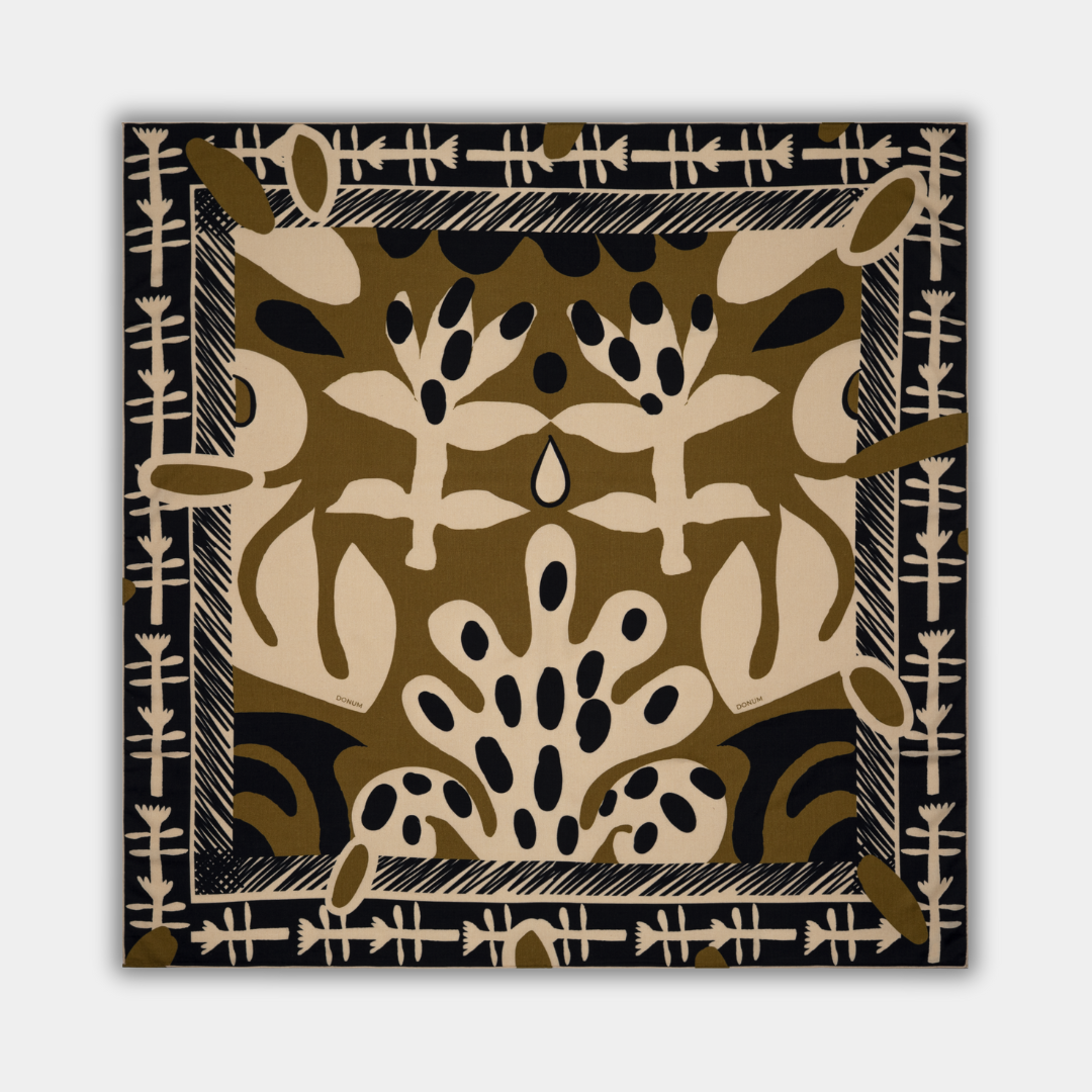 Kašmyro ir šilko skara NO.04 | 129x129